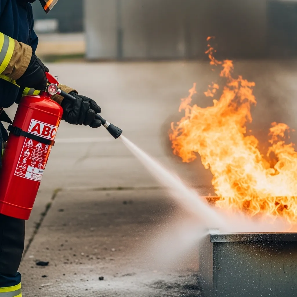 1KG ABC Dry Powder Extinguisher - Image 2